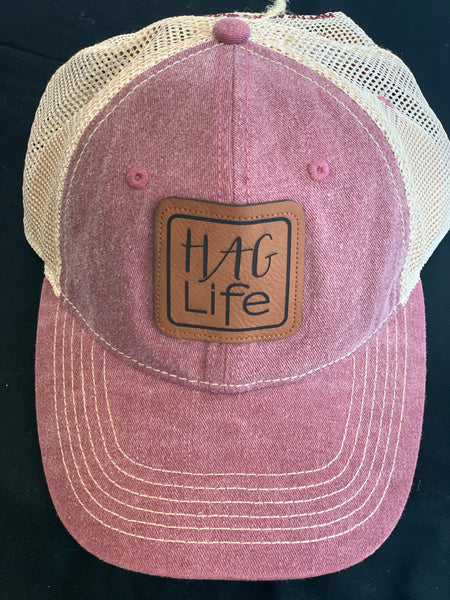 Maroon/Khaki Trucker Hat